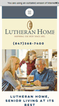 Mobile Screenshot of lutheranhome.org